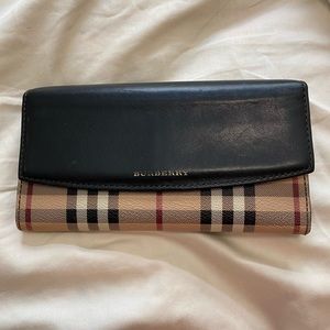 Authentic Burberry nova check Bifold  wallet